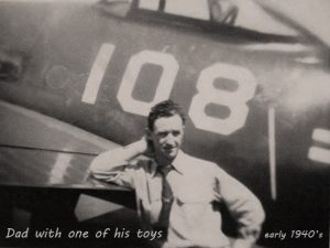 Dad With One of his Toys